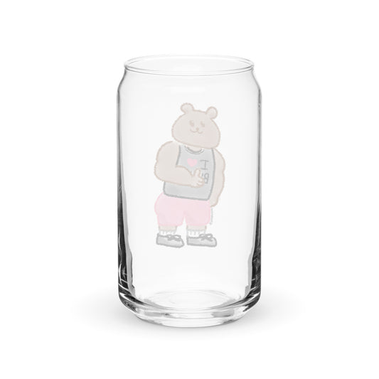 Athletic ToniBear Can-Shaped Glass Cup