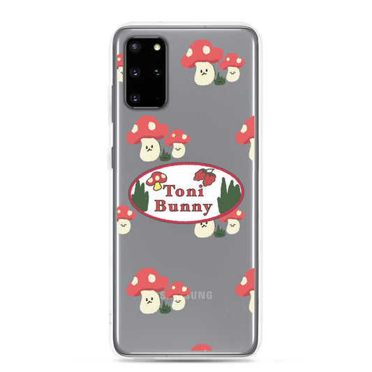 Mushroom Samsung Clear Case
