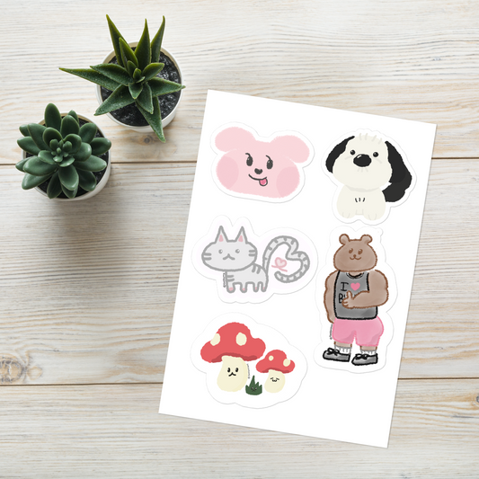 Bunny Friends Sticker Sheet