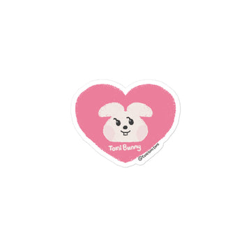 Pink Heart Stickers