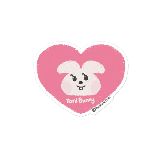 Pink Heart Stickers