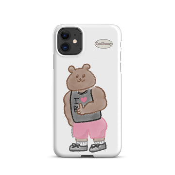 Athletic ToniBear iPhone Snap Case