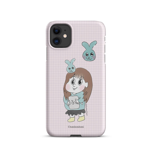Blue Bunny iPhone Snap Case