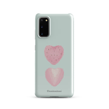 Blue Strawberry Samsung Snap Case