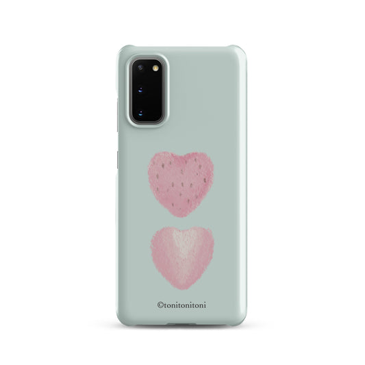 Blue Strawberry Samsung Snap Case
