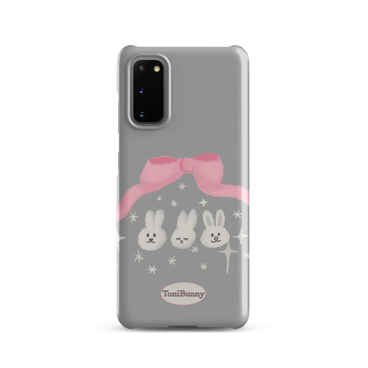 Ribbon Bunny Friends Samsung Snap Case