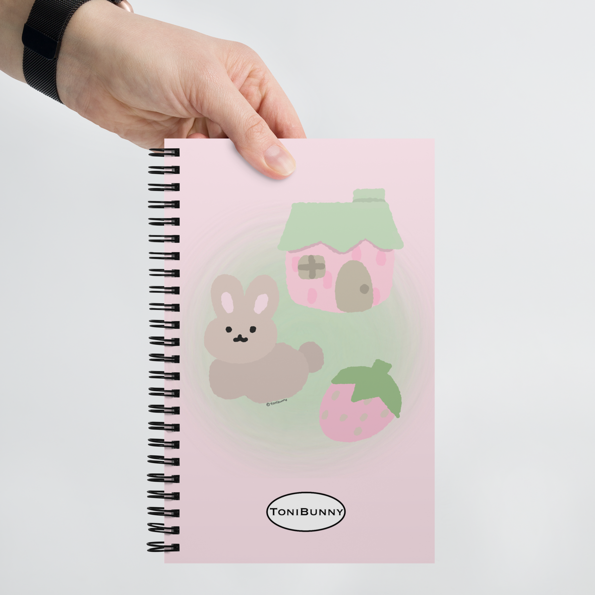 Pink Spiral Notebook 