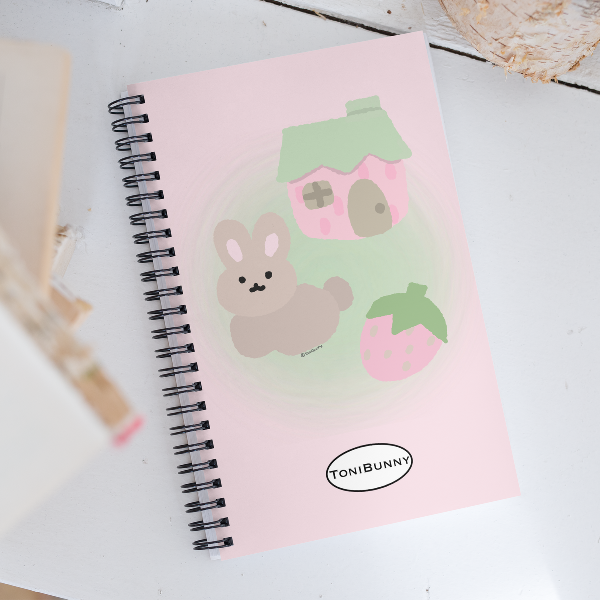 Pink Spiral Notebook 