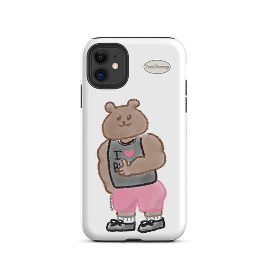 Athletic ToniBear iPhone Tough Case